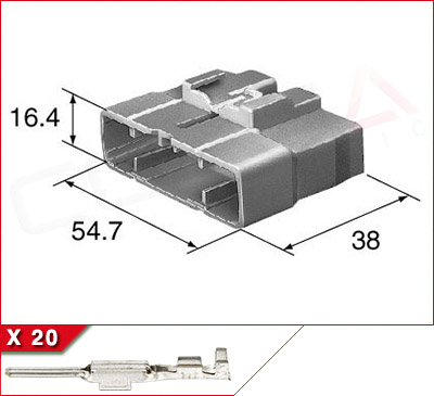 20-Way Connector Kits | Corsa Technic