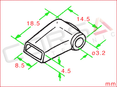 2-Polig T-Form AMP Faston 1,0 - 2,5 mm² KFZ Stecker Set, 2,50 €